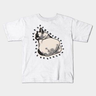 Sleeping Cat Kids T-Shirt